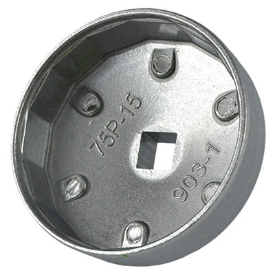 OIL FILTER SOCKET 75X15MM