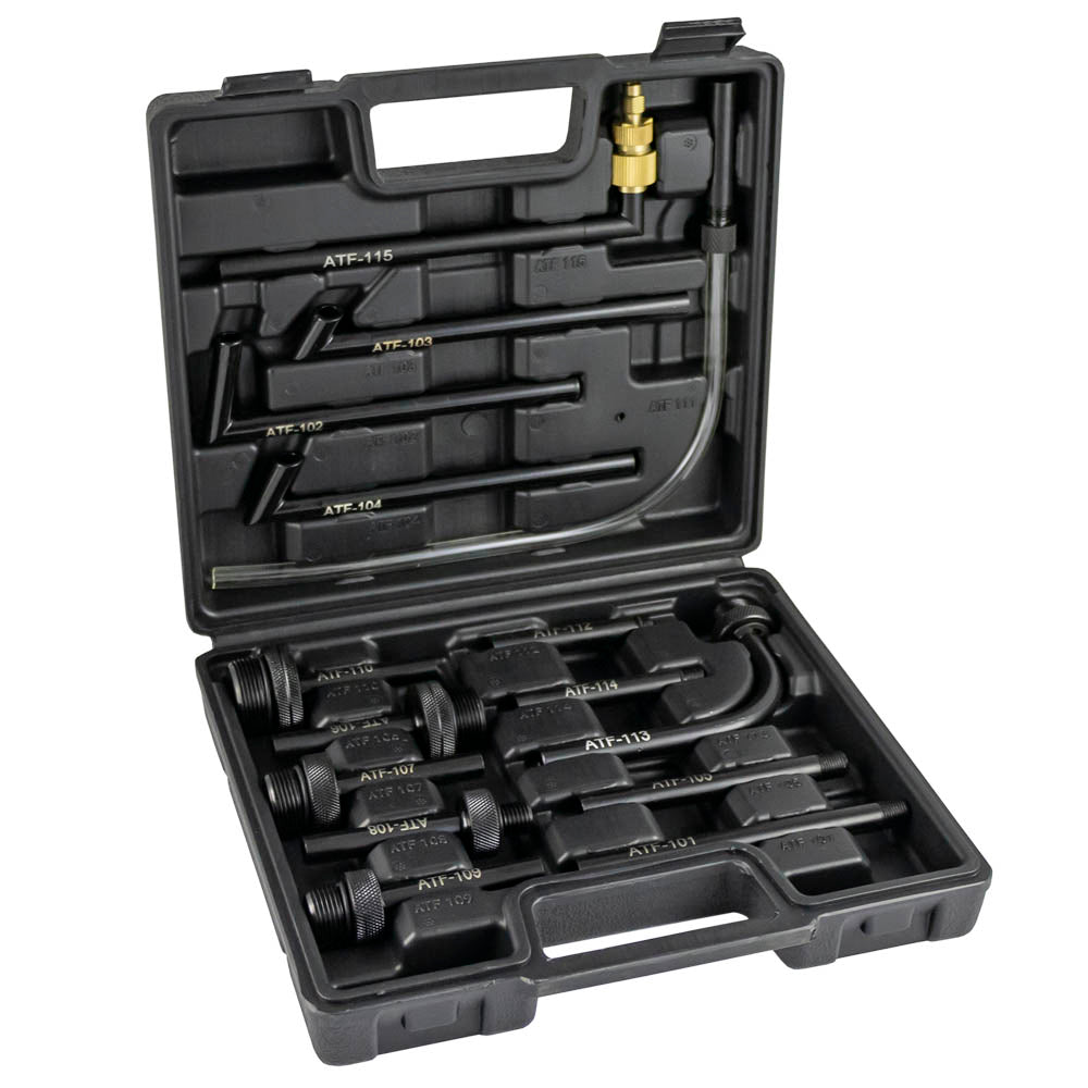 ADAPTORS SET FOR TRANSMISSION OIL FILLING SYSTEM (15 ACCESORIES)