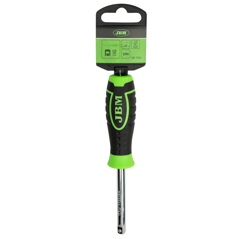 1/4" SCREWDRIVER HANDLE, CHROMED