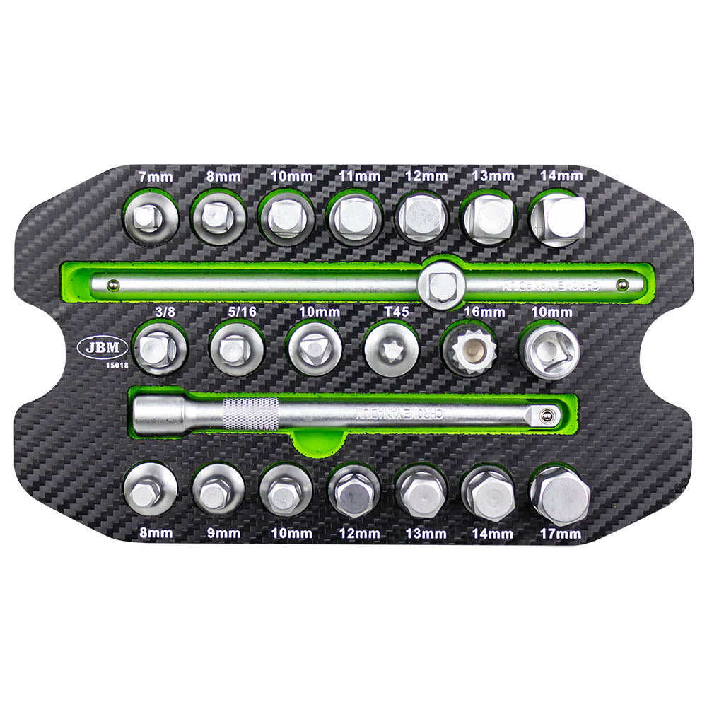 EVA TRAY OIL DRAIN PLUG SOCKET SET OF 22PCS