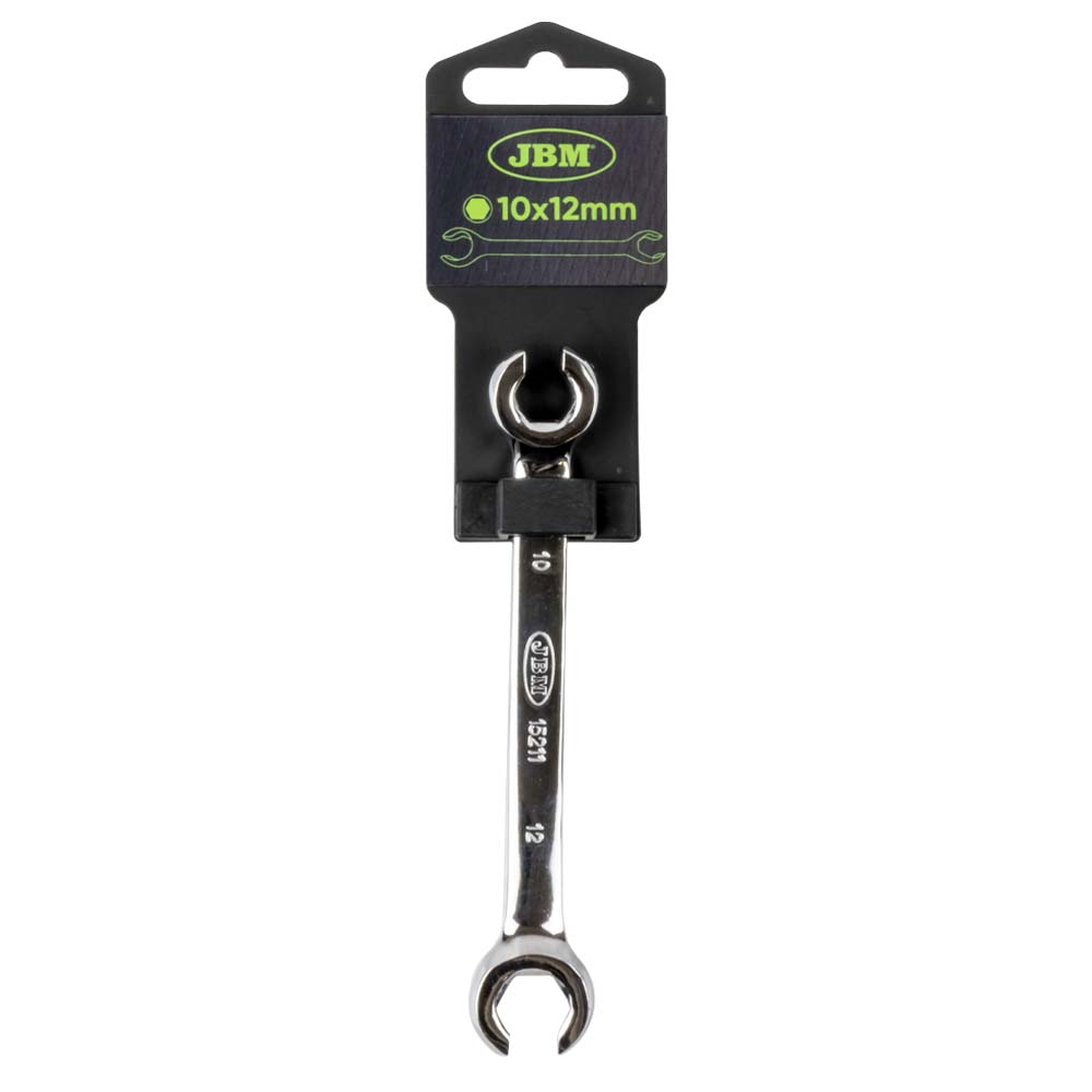 FLARE NUT WRENCH 10X12MM - MIRROR FINISH
