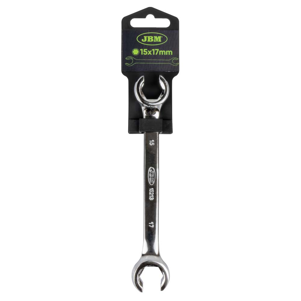FLARE NUT WRENCH 15X17MM - MIRROR FINISH