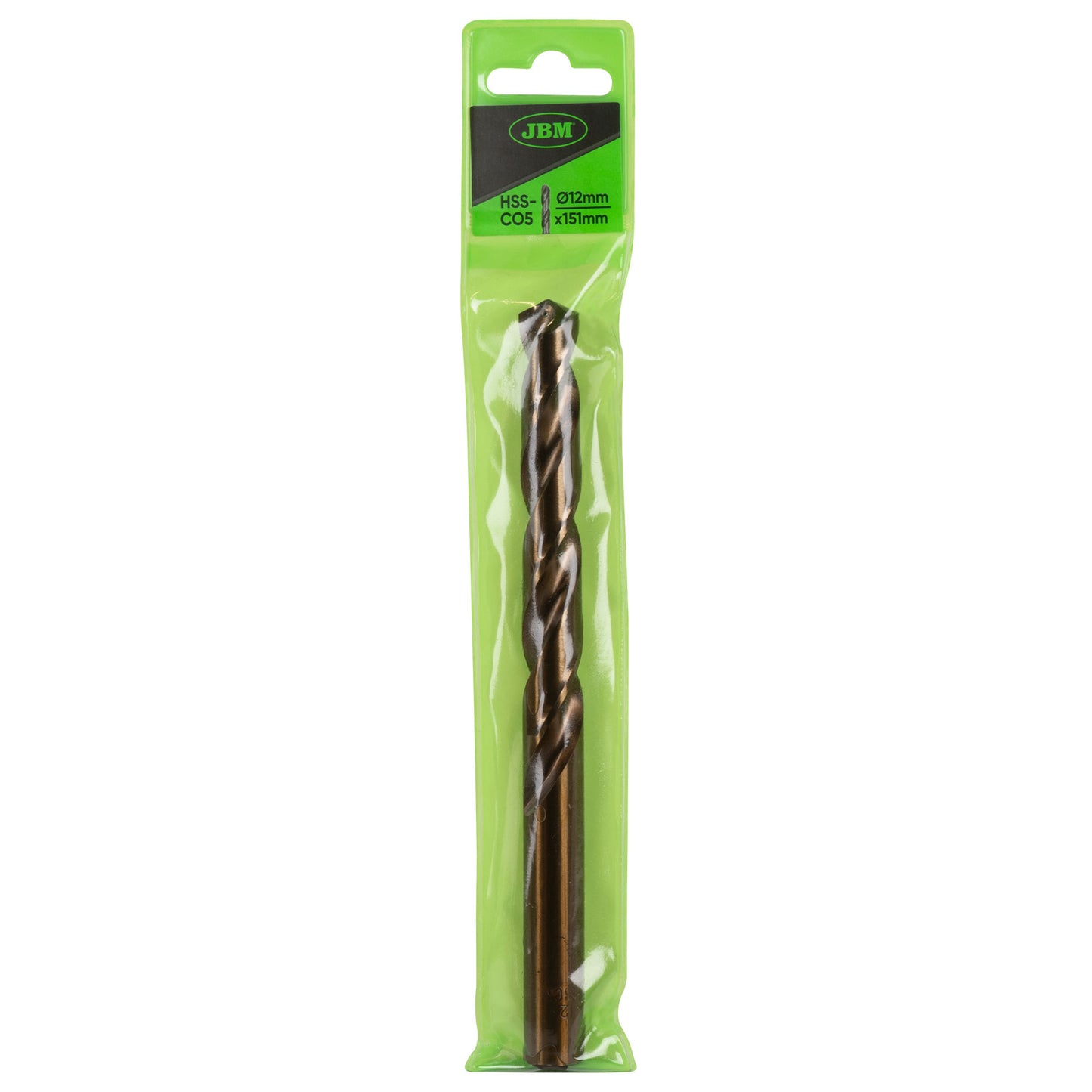 COBALT TWIST DRILL HSS-CO5 12MM