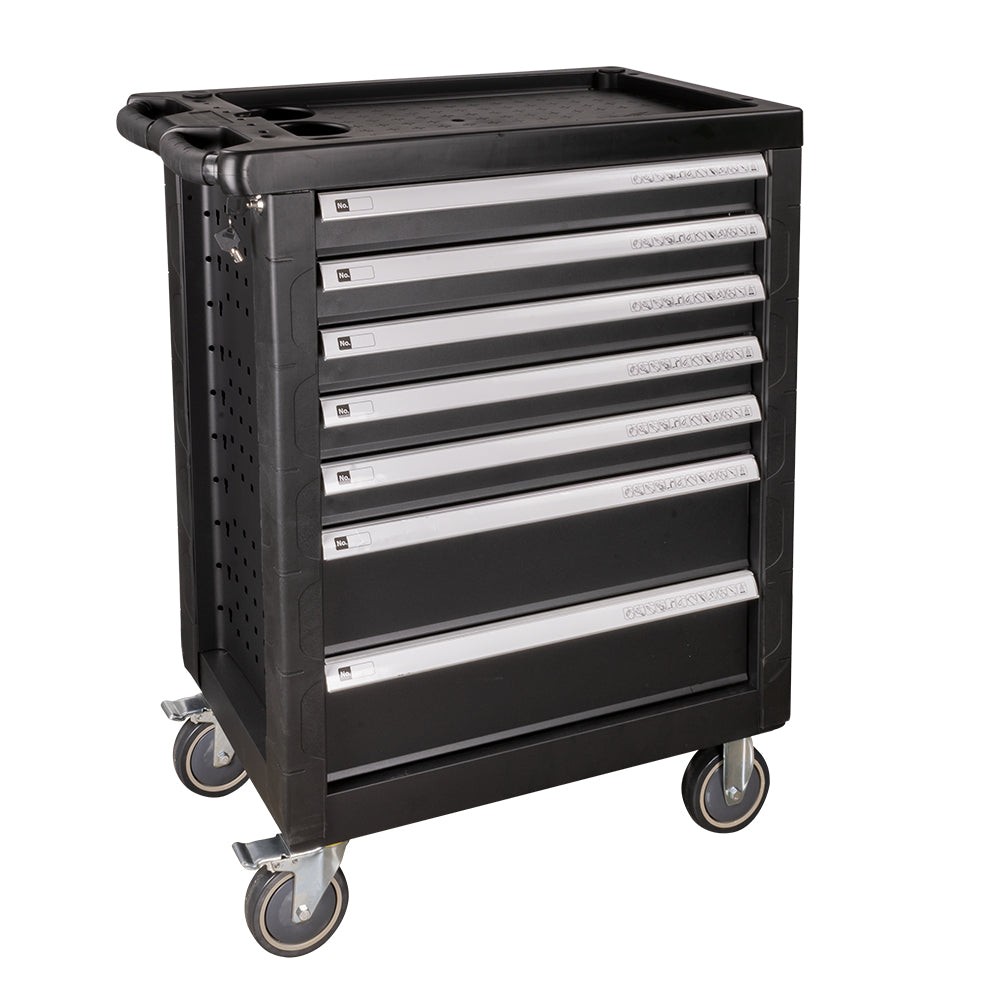 43904 7 DRAWER CABINET + 51838 80 LITRE VACUUM CLEANER (DRY AND WET)