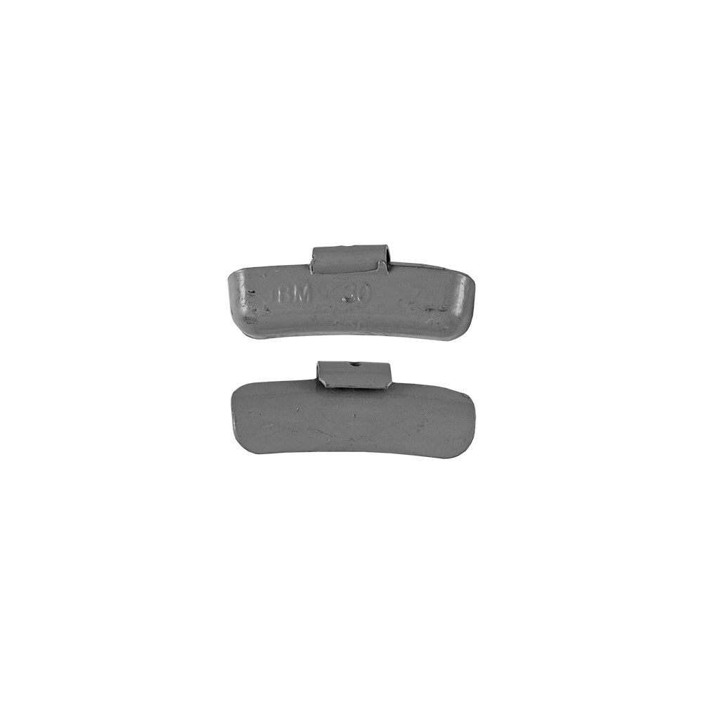 ZINC CLAMP WHEEL WEIGHTS 30G FRENCH TYRE