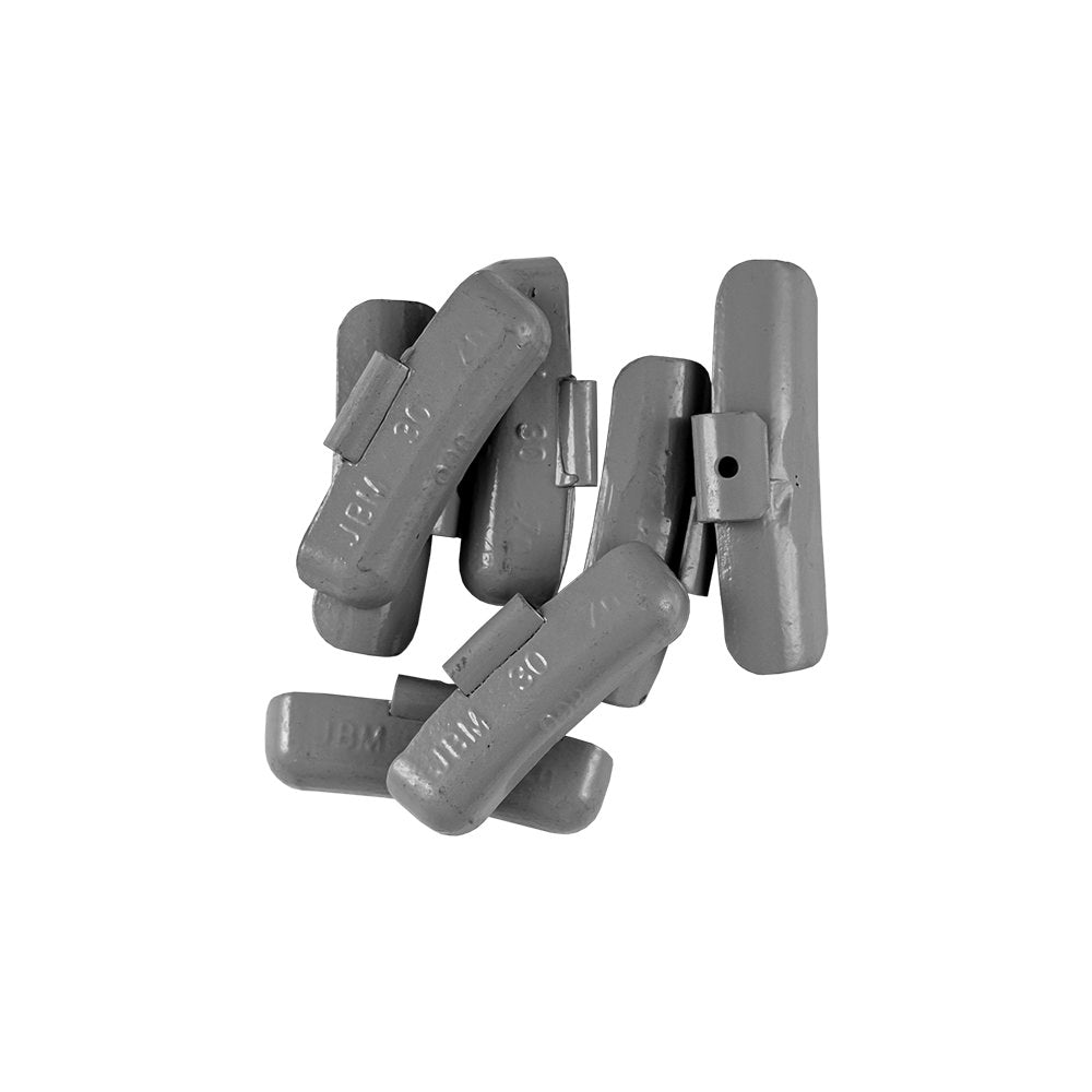ZINC CLAMP WHEEL WEIGHTS 30G FRENCH TYRE