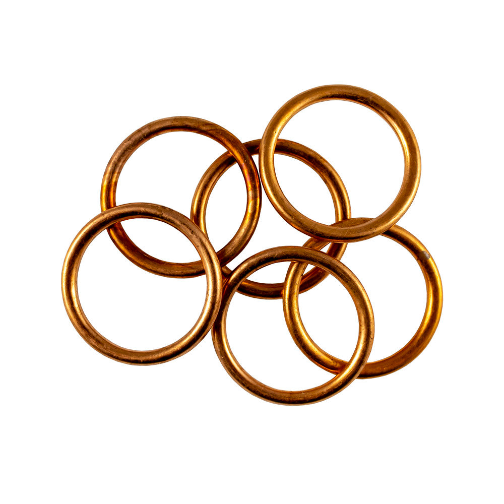 CRANKCASE PLUG WASHERS 22MM DIAMETER