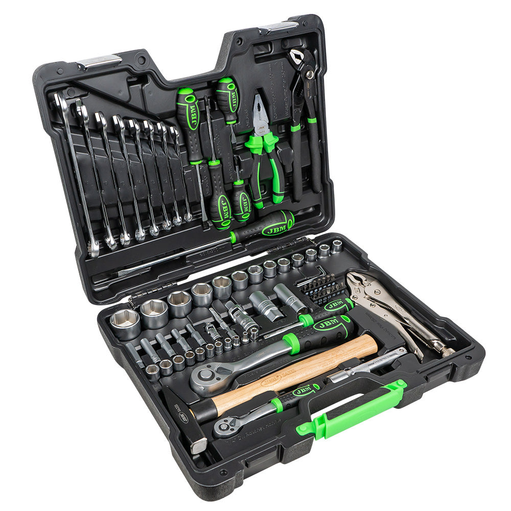 72 PIECES HEX SOCKET SET - ZINC FINISH