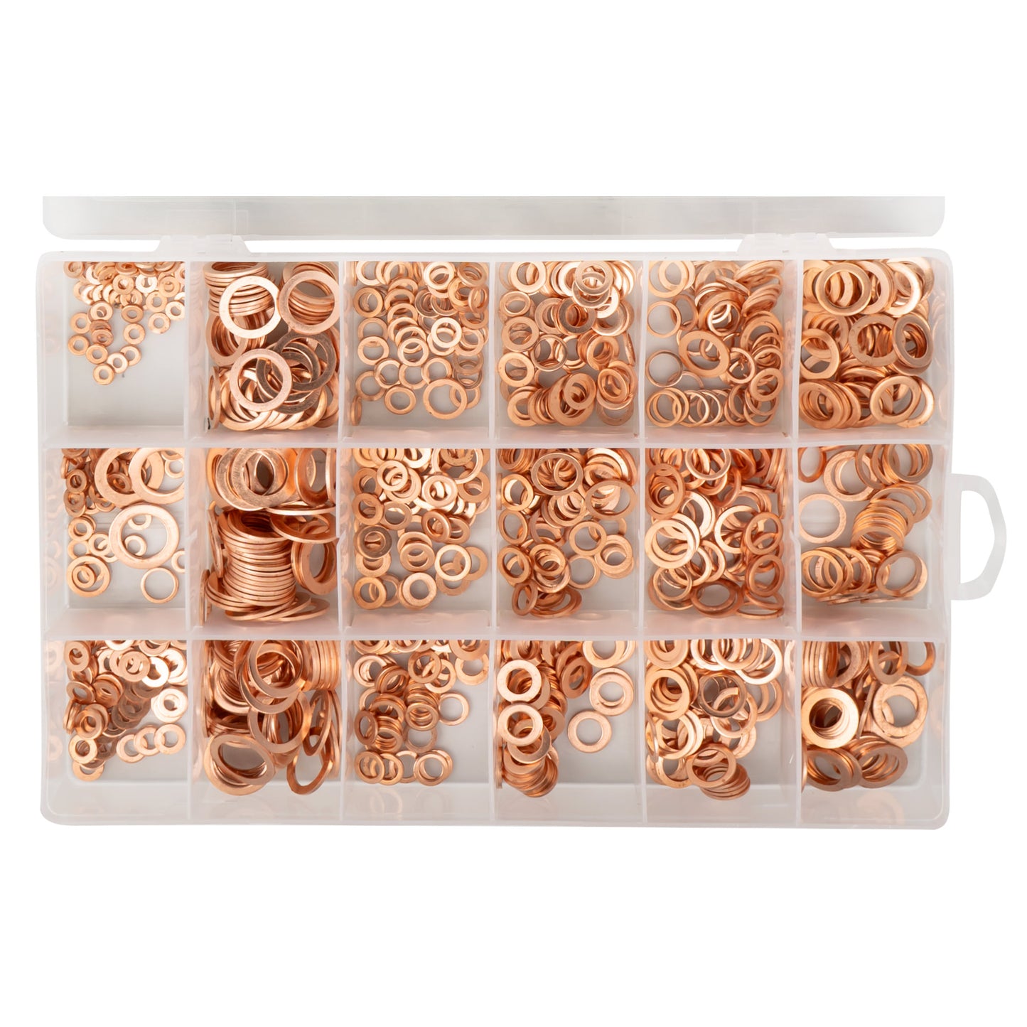 COPPER 18 - WASHER ASSORTMENT 900PCS