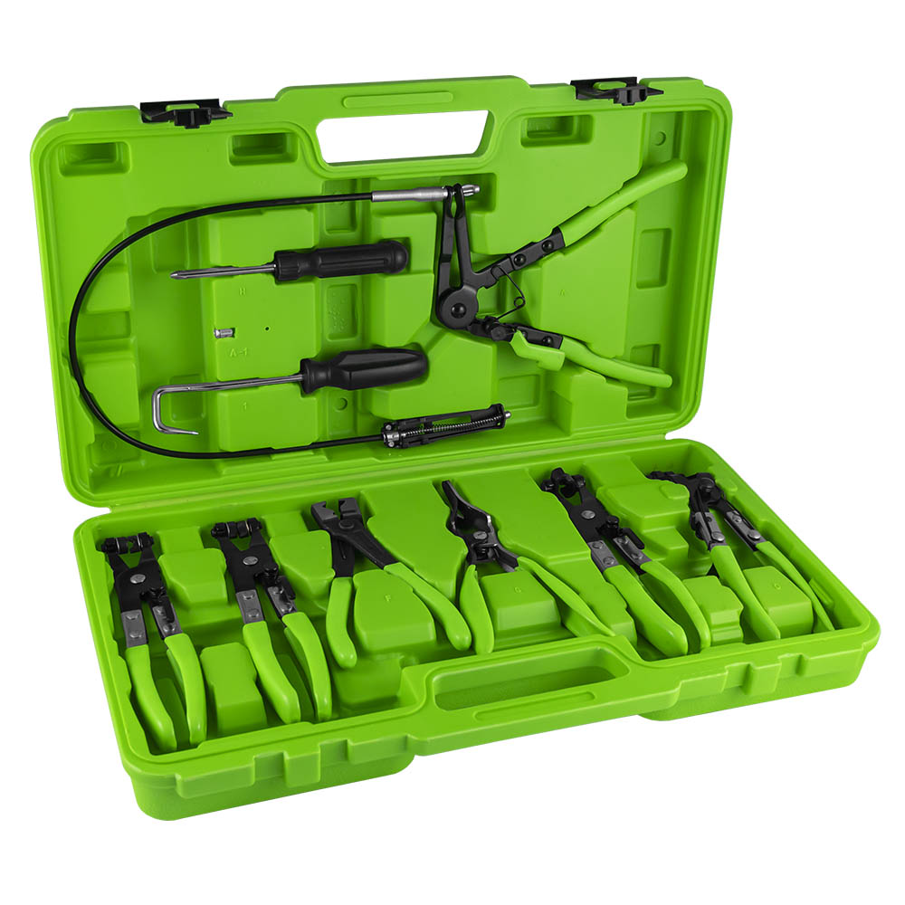 7 PIECE HOSE CLAMP PLIER SET IN CASE