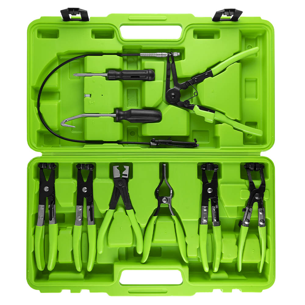 7 PIECE HOSE CLAMP PLIER SET IN CASE