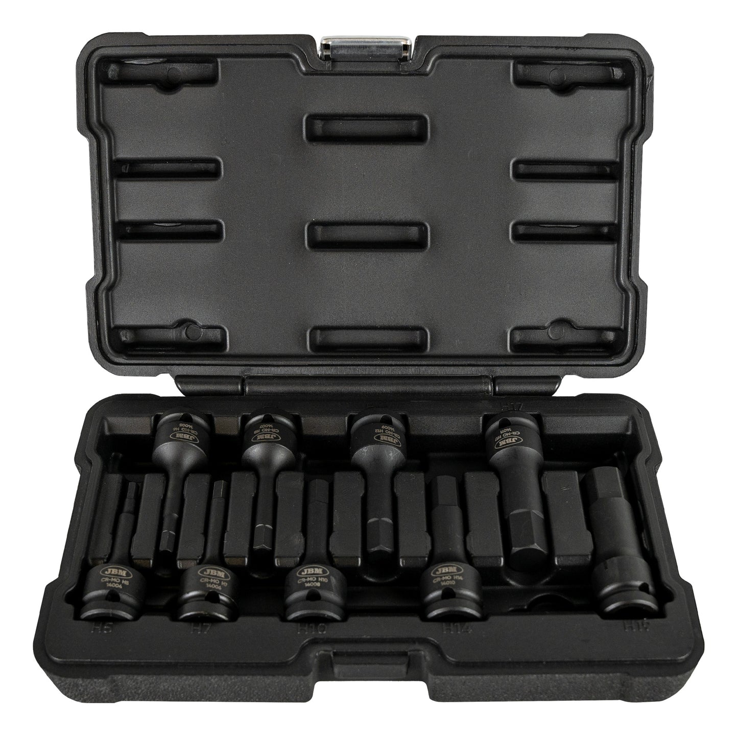 8 PIECE SET OF 1/2" HEXAGONAL IMPACT SOCKET BITS