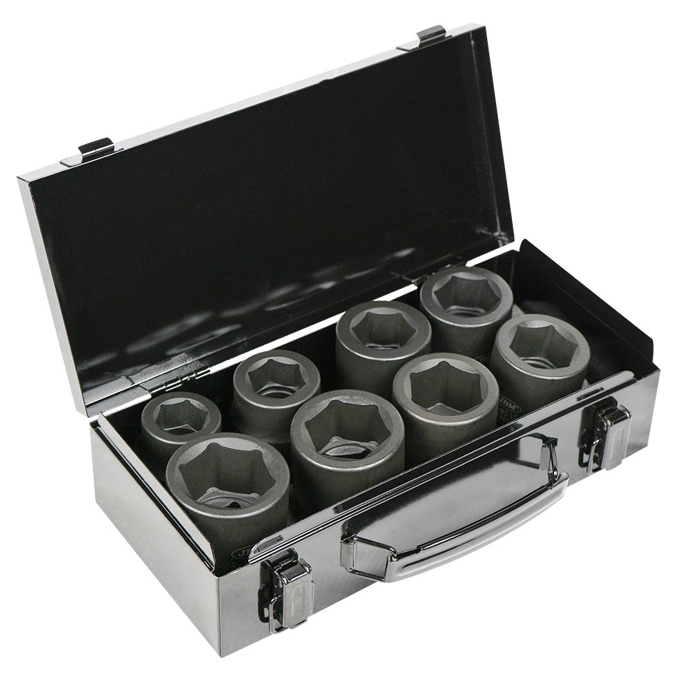 8 PIECE 1" IMPACT SOCKET SET