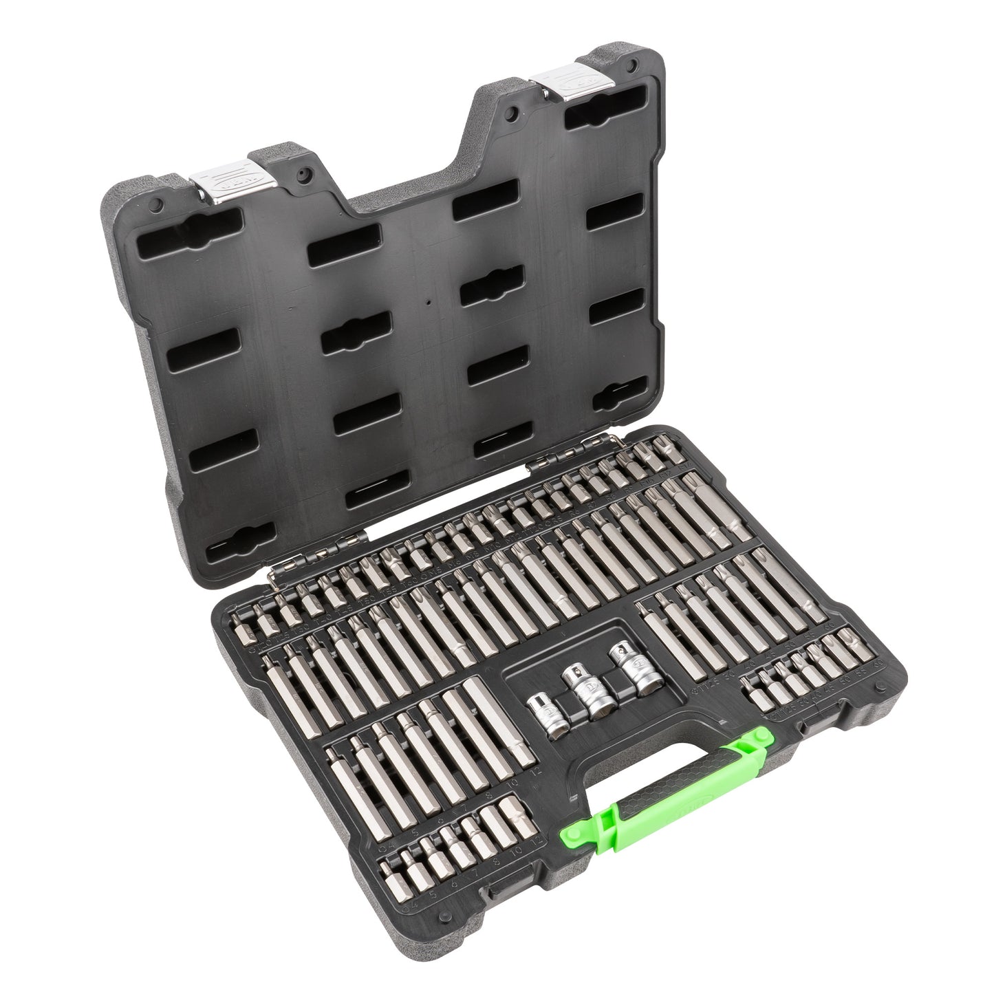 75 PIECES MECHANICS BIT SET HEX, XZN, RIBE, TORX AND TORX TAMPER-PROOF