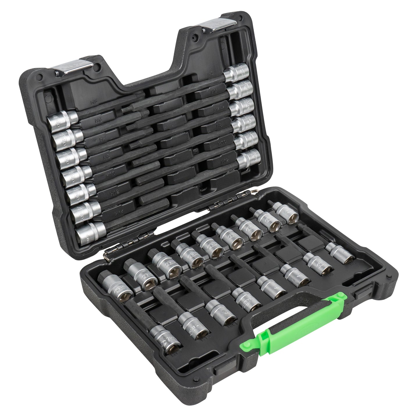 30 PIECES HEXAGONAL BIT SOCKET SET