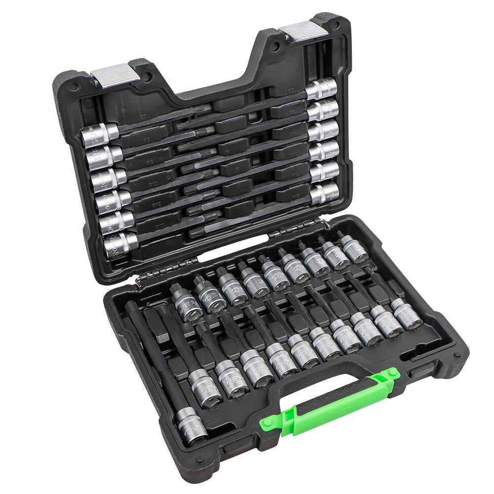 32 PIECES RIBE BIT SOCKET SET