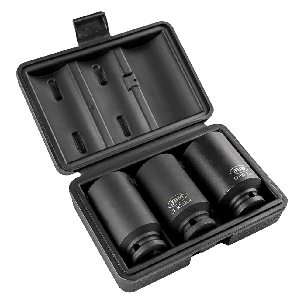 3 PIECE 1/2" XZN IMPACT SOCKET SET