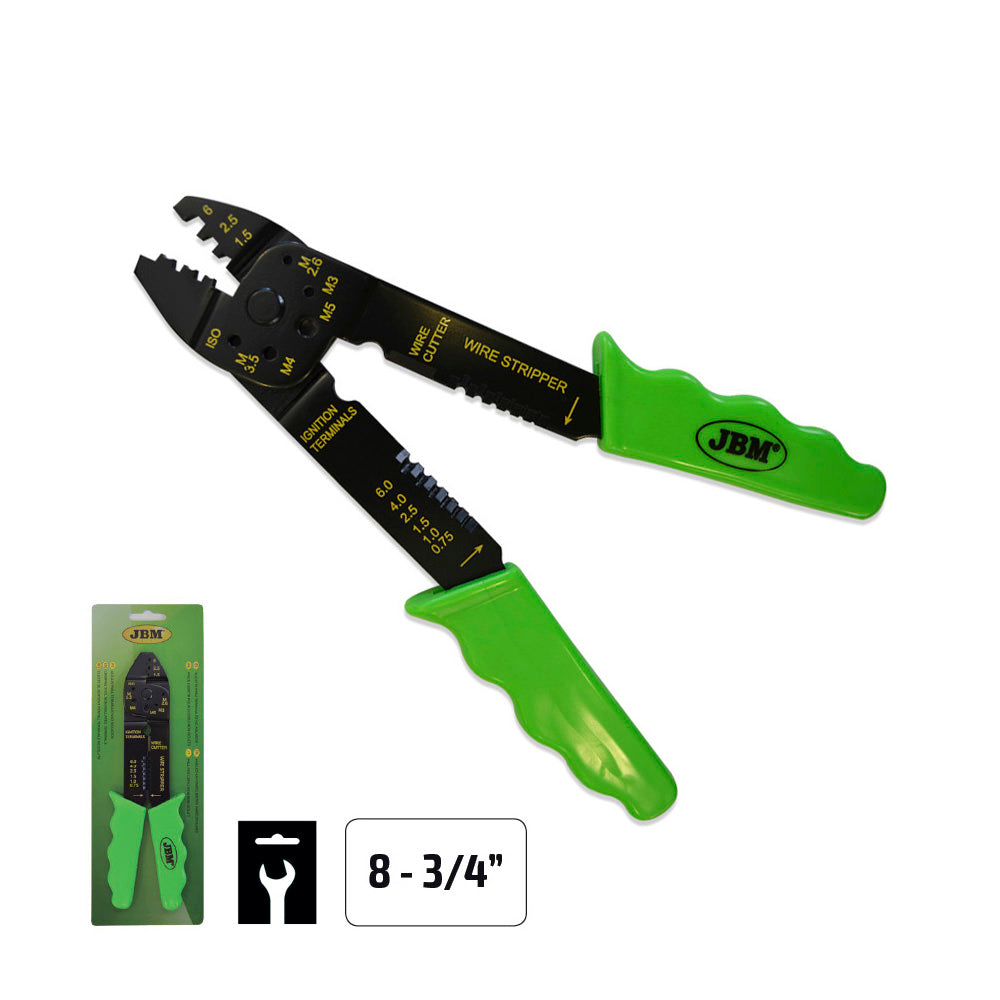 CRIMPING TOOL FOR NON-INSULATED TERMINALS 8-3/4"