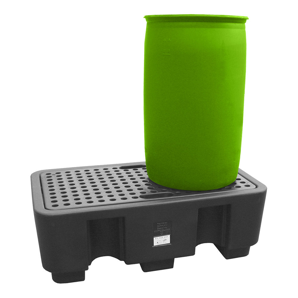 DRUMBANK SPILL PALLET- 2 VERTICAL DRUM - 650KG
