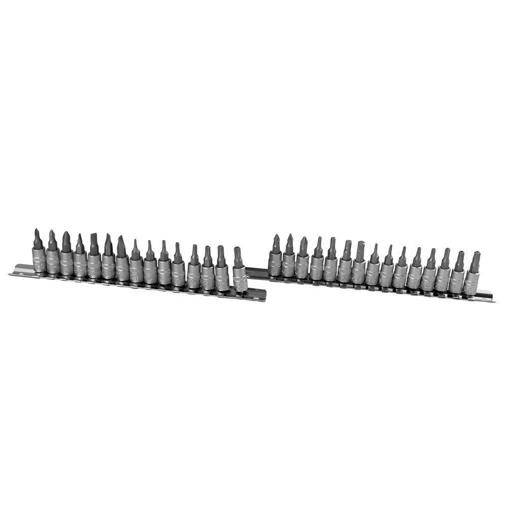 30 PIECES BIT SOCKET SET 1/4"