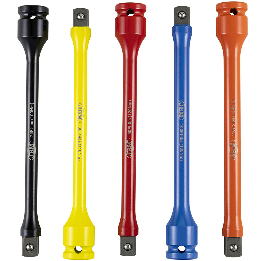 DRIVE TORQUE LIMITING EXTENSION BAR SET
