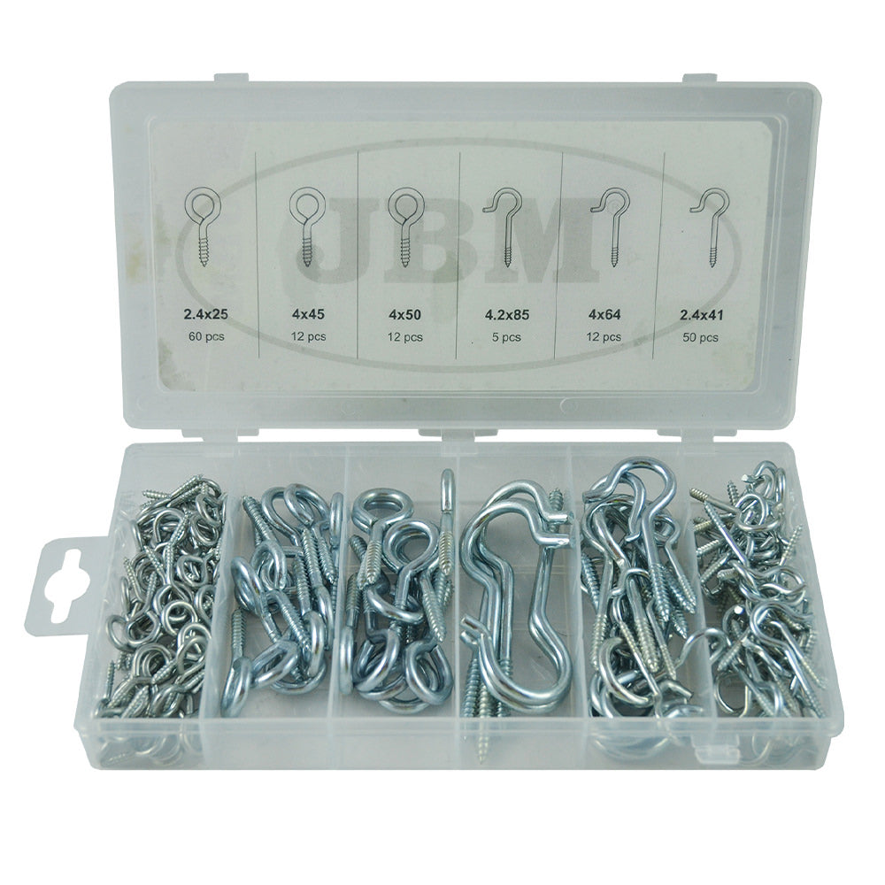 EYE BOLT ASSORTMENT 151PCS