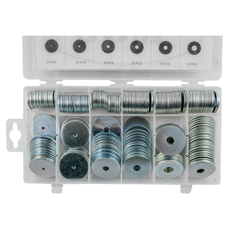 FLAT WASHER ASSORTMENT 240PCS