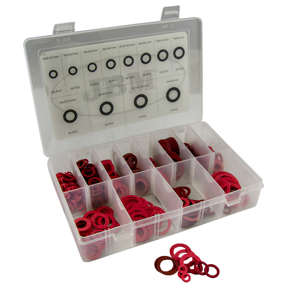 FIBRE WASHER ASSORTMENT 600PCS