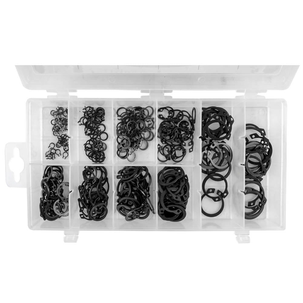 EXTERNAL SNAP RING ASSORTMENT 300PCS