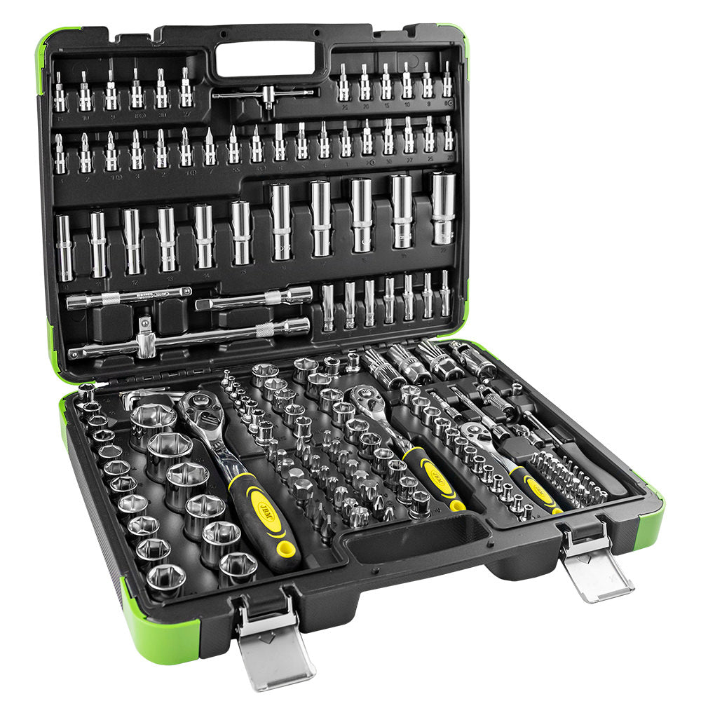 179 PCS HEXAGONAL SOCKET SET - CHROME FINISH