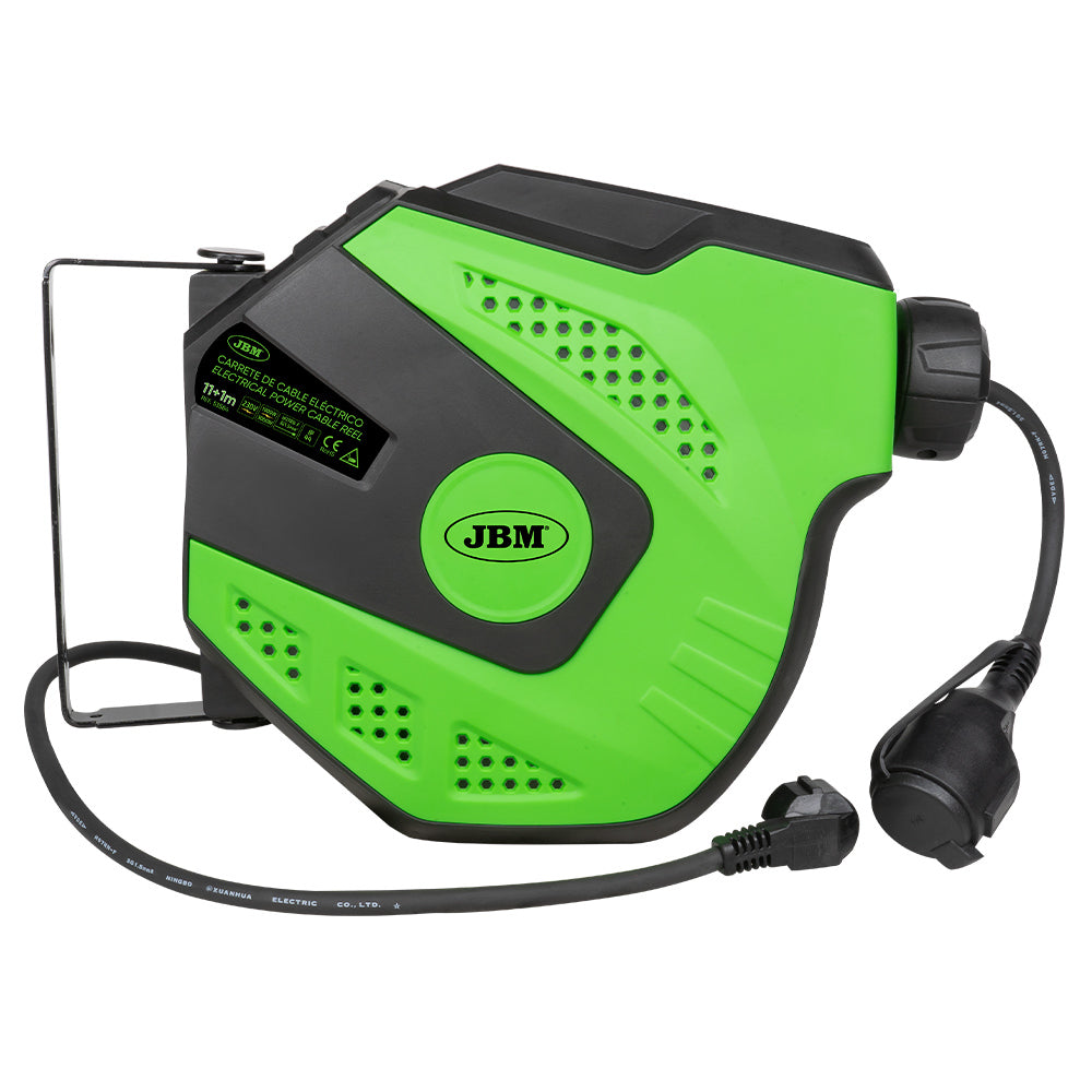 12M RETRACTABLE ELECTRIC CABLE REEL
