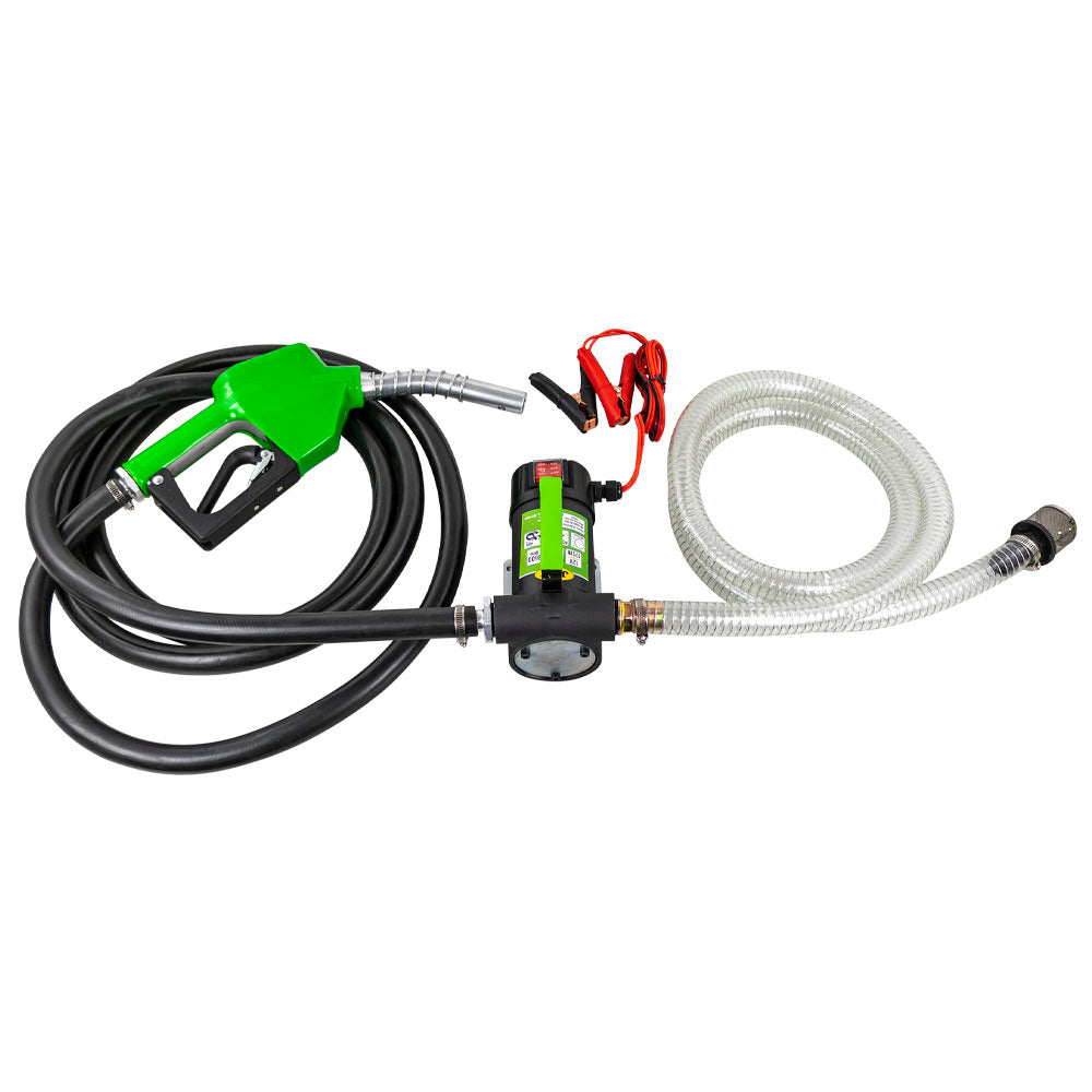 DIESEL TRANSFER PUMP WITH DISPENSING NOOZLE (12V)