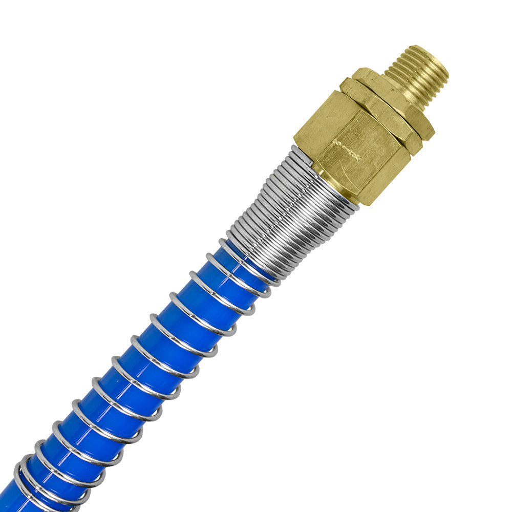 10MM AIR COILED HOSE - 15M - 1/4" FITTING