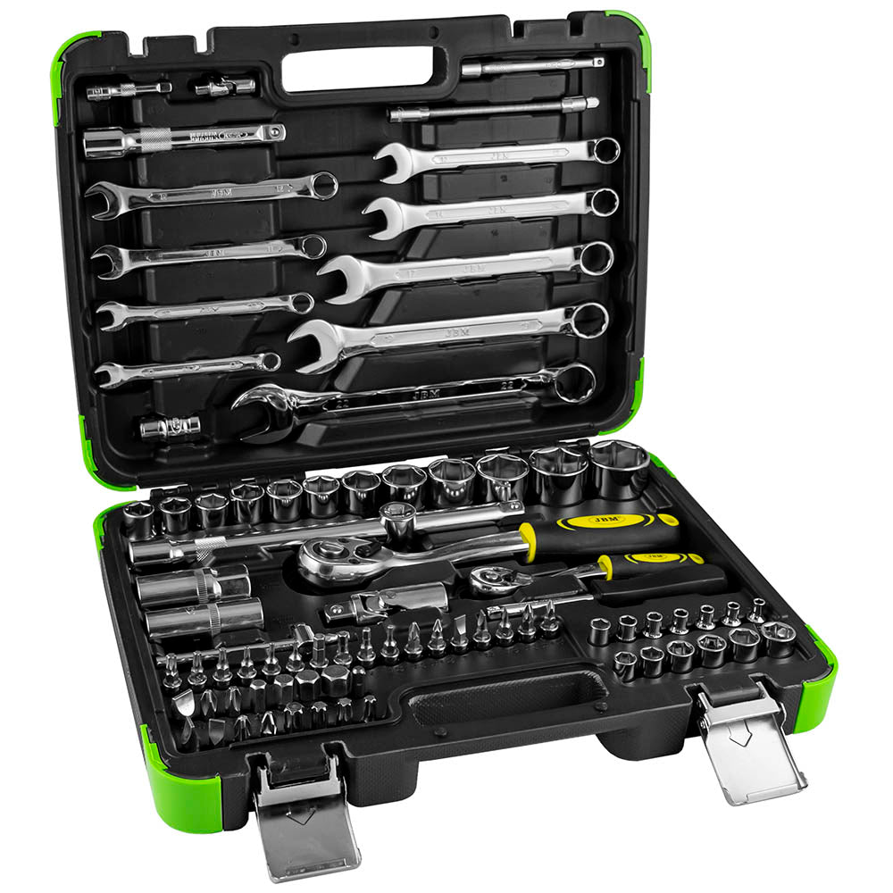82 PIECES HEX SOCKET SET CHROME FINISH