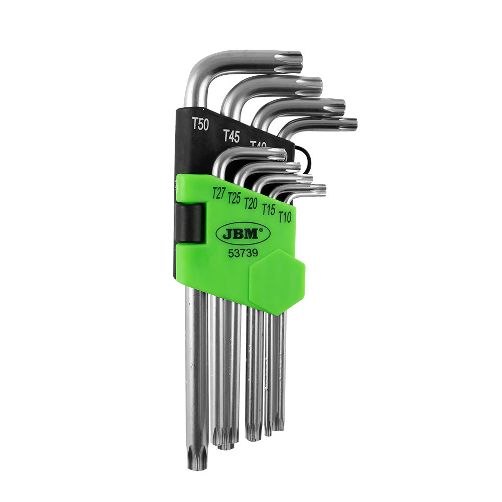 9 PIECES LONG TORX KEY SET