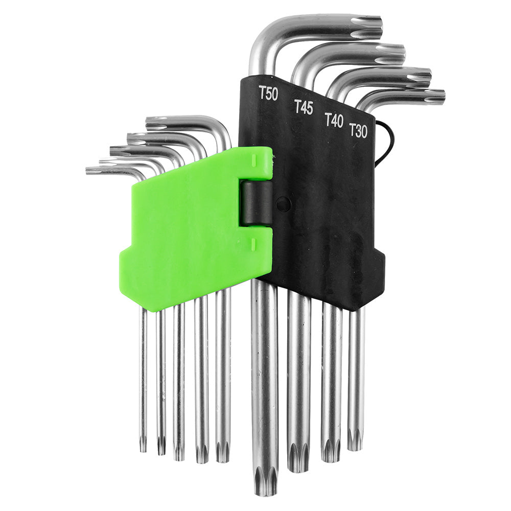 9 PIECES LONG TORX KEY SET