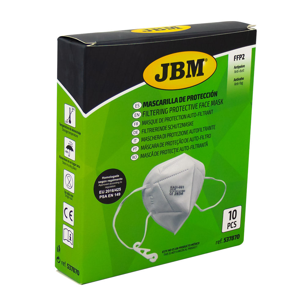 FILTERING PROTECTIVE FACE MASK FFP2