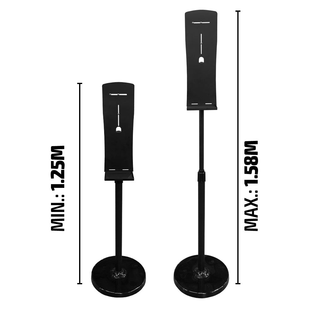 EXTENDABLE FLOOR STANDING HAND SOAP DISPENSER