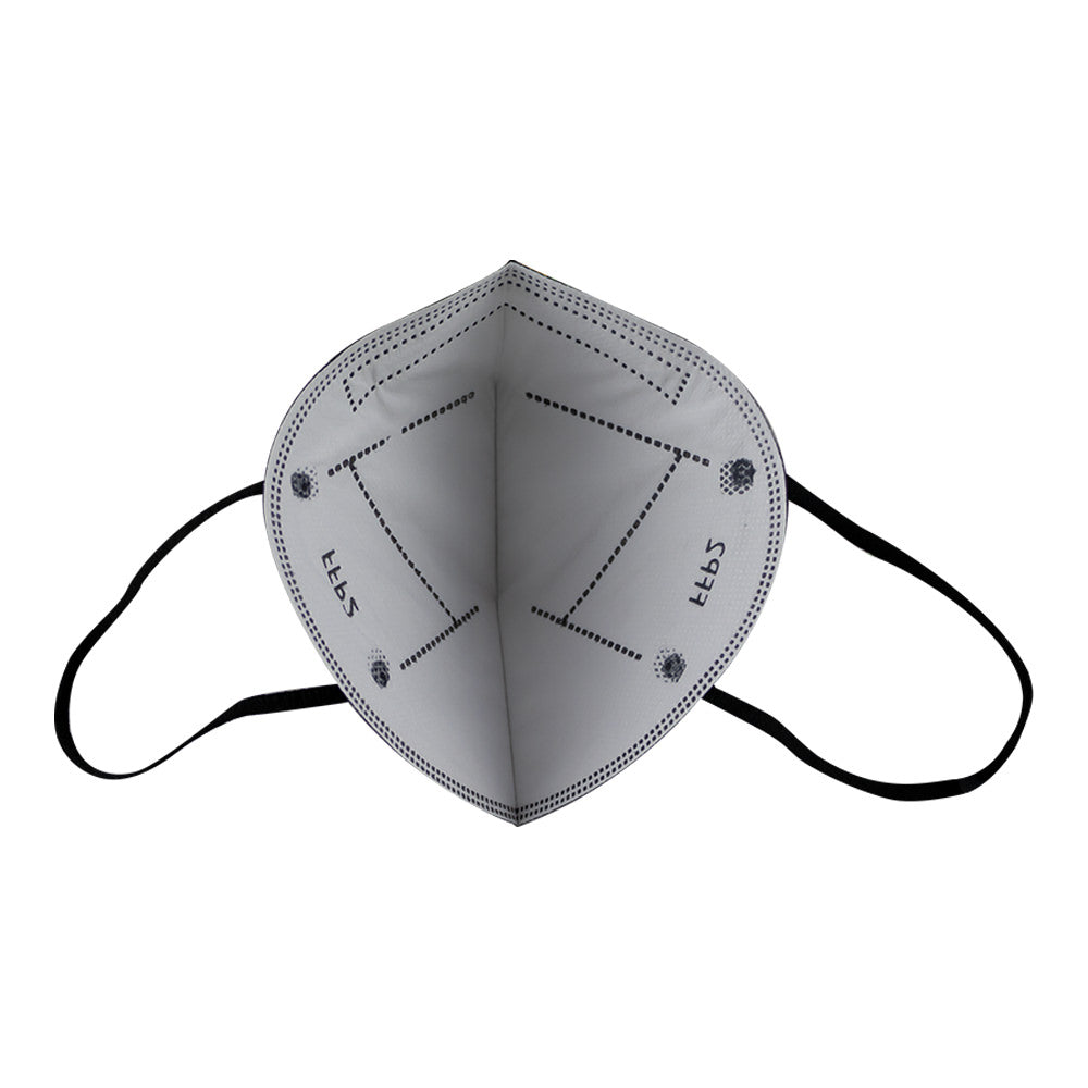 FILTERING PROTECTIVE FACE MASK FFP2 - BLACK