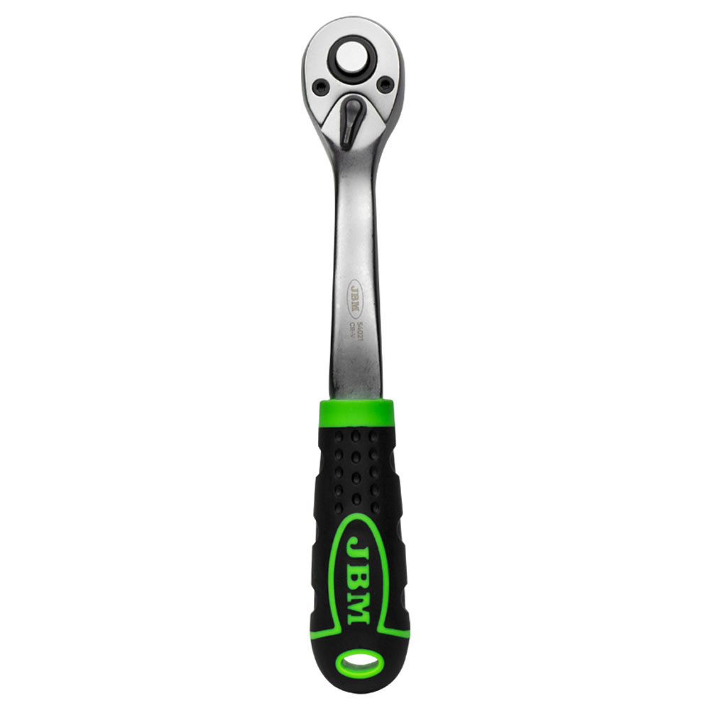 3/8” 72-TEETH ZINC FINISH RATCHET 200MM
