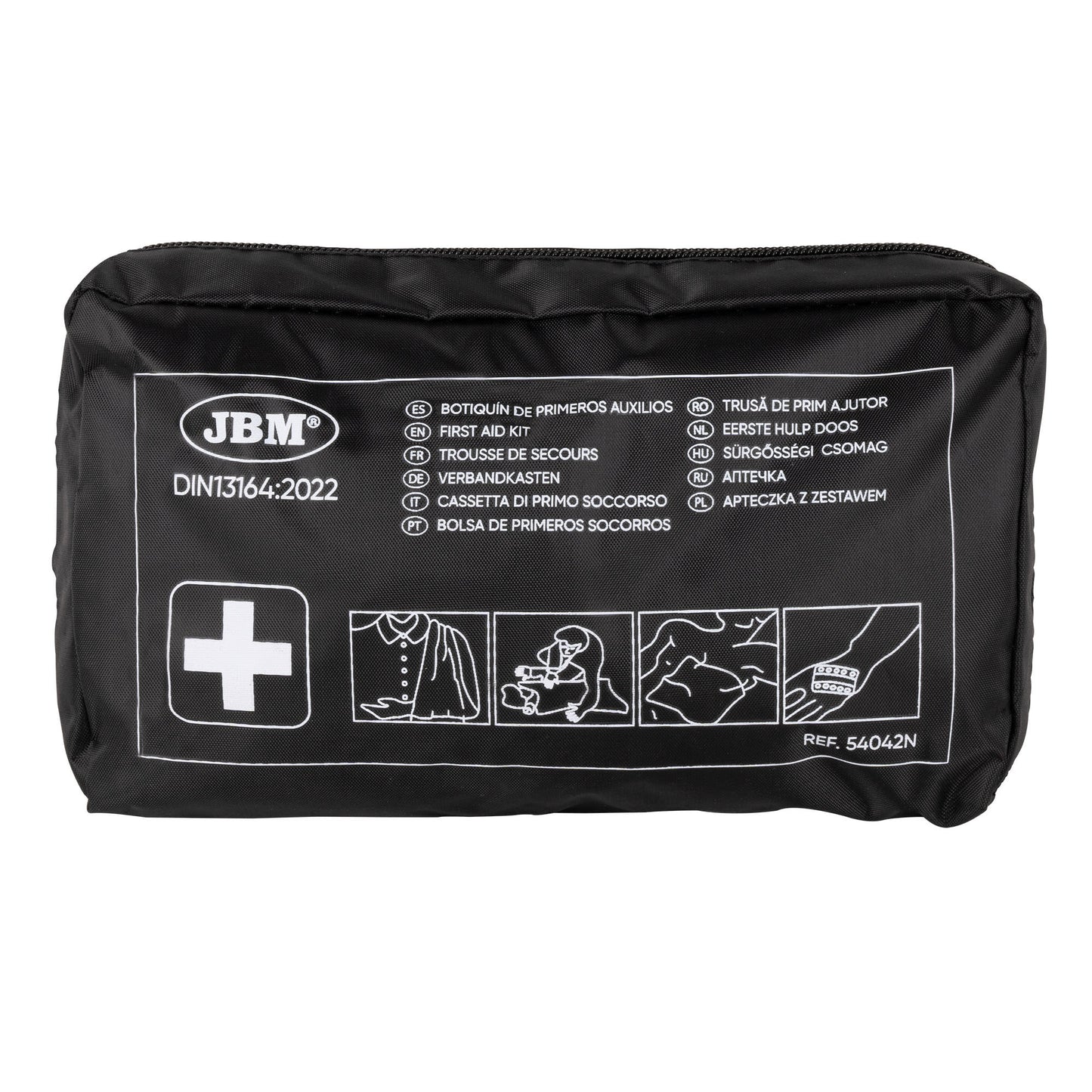 FIRST AID KIT DIN13164:2022 - BLACK
