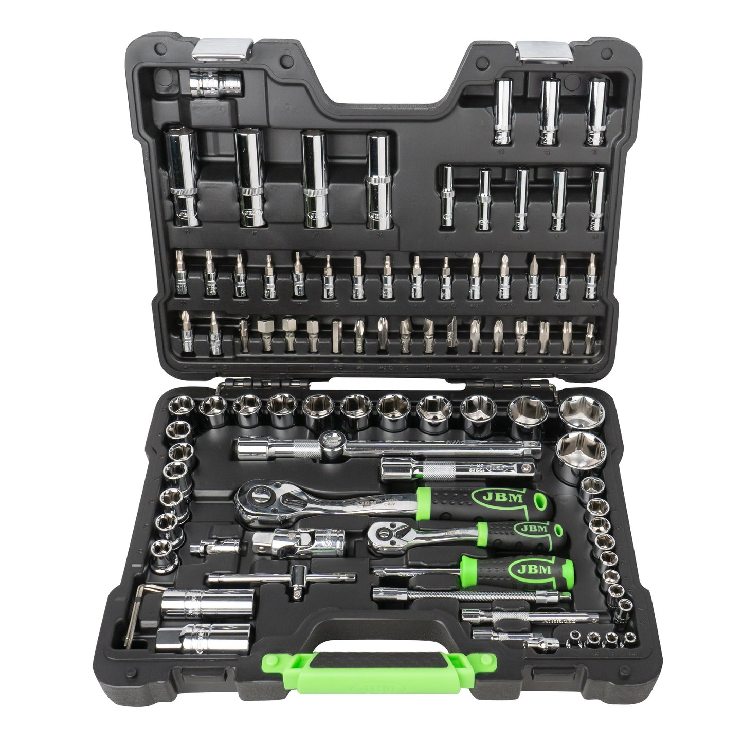 94 PIECES HEX SOCKET SET - CHROME FINISH