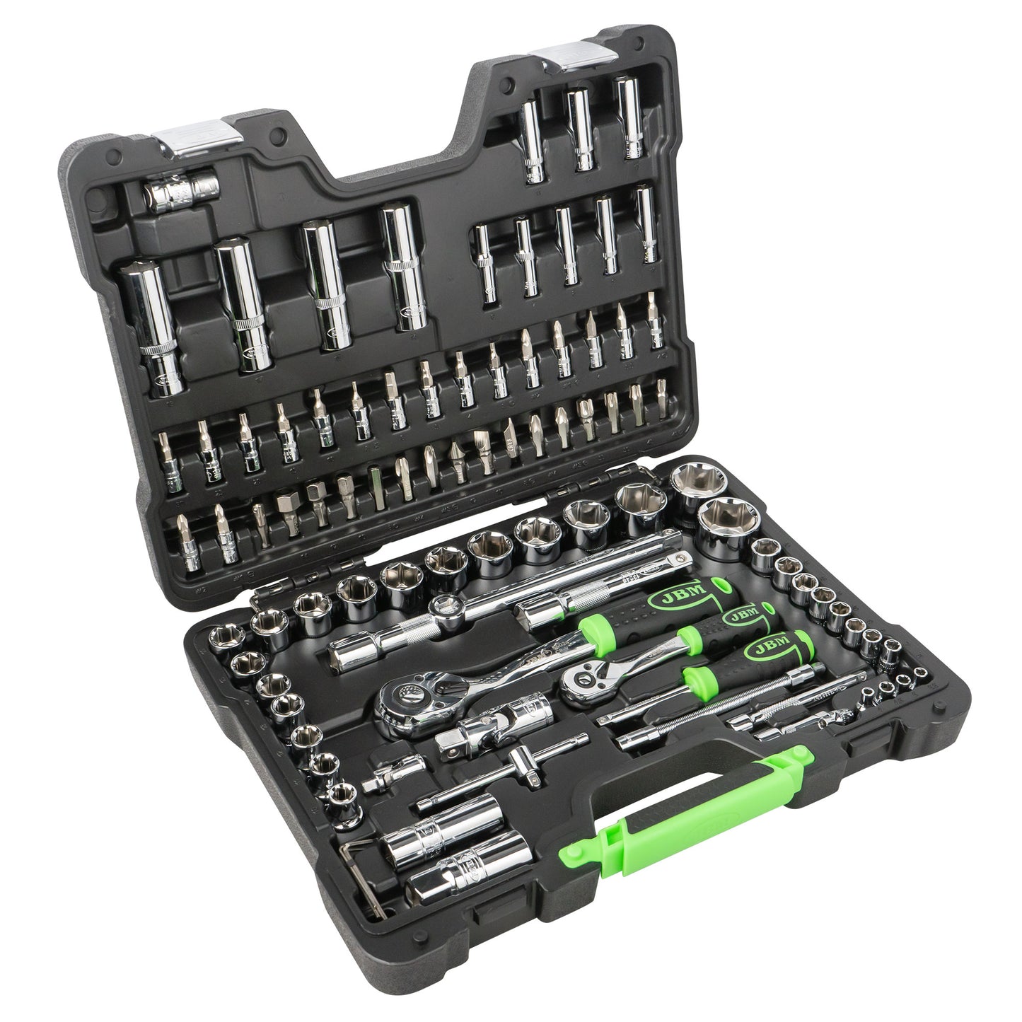 94 PIECES HEX SOCKET SET - CHROME FINISH