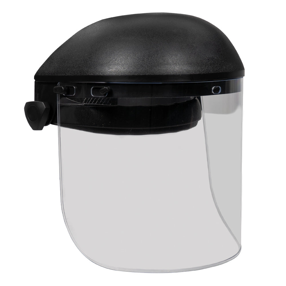 ELECTRICAL INSULATING FACE SHIELD FOR VOLTAGE WORK
