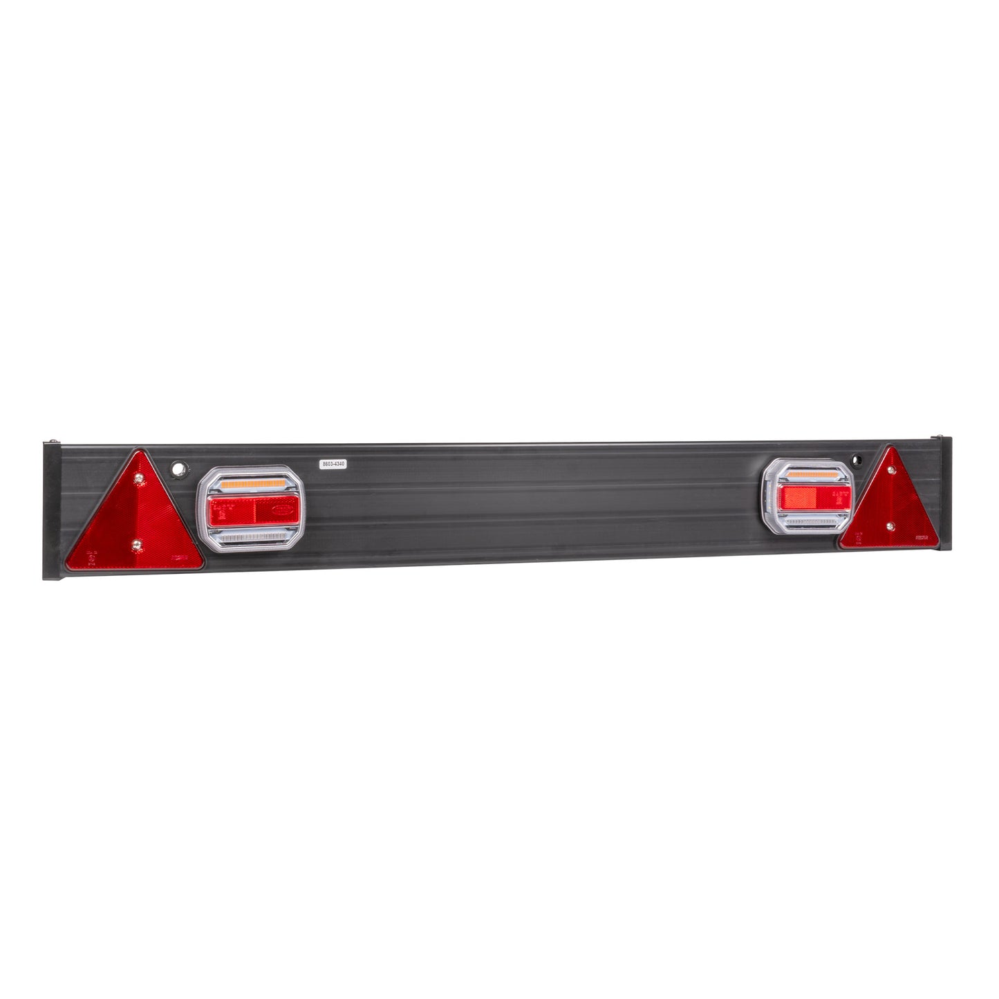 RING TRAILER LIGHTING BOARD WITH REAR LIGHTS AND 2 TRIANGULAR REFLECTORS