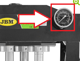 GAUGE FOR 20TON SHOP PRESS (REF.53590)