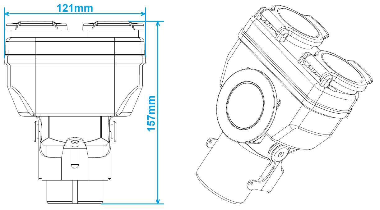 Adapter 15/7 short
