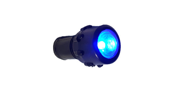control LED lamp blue