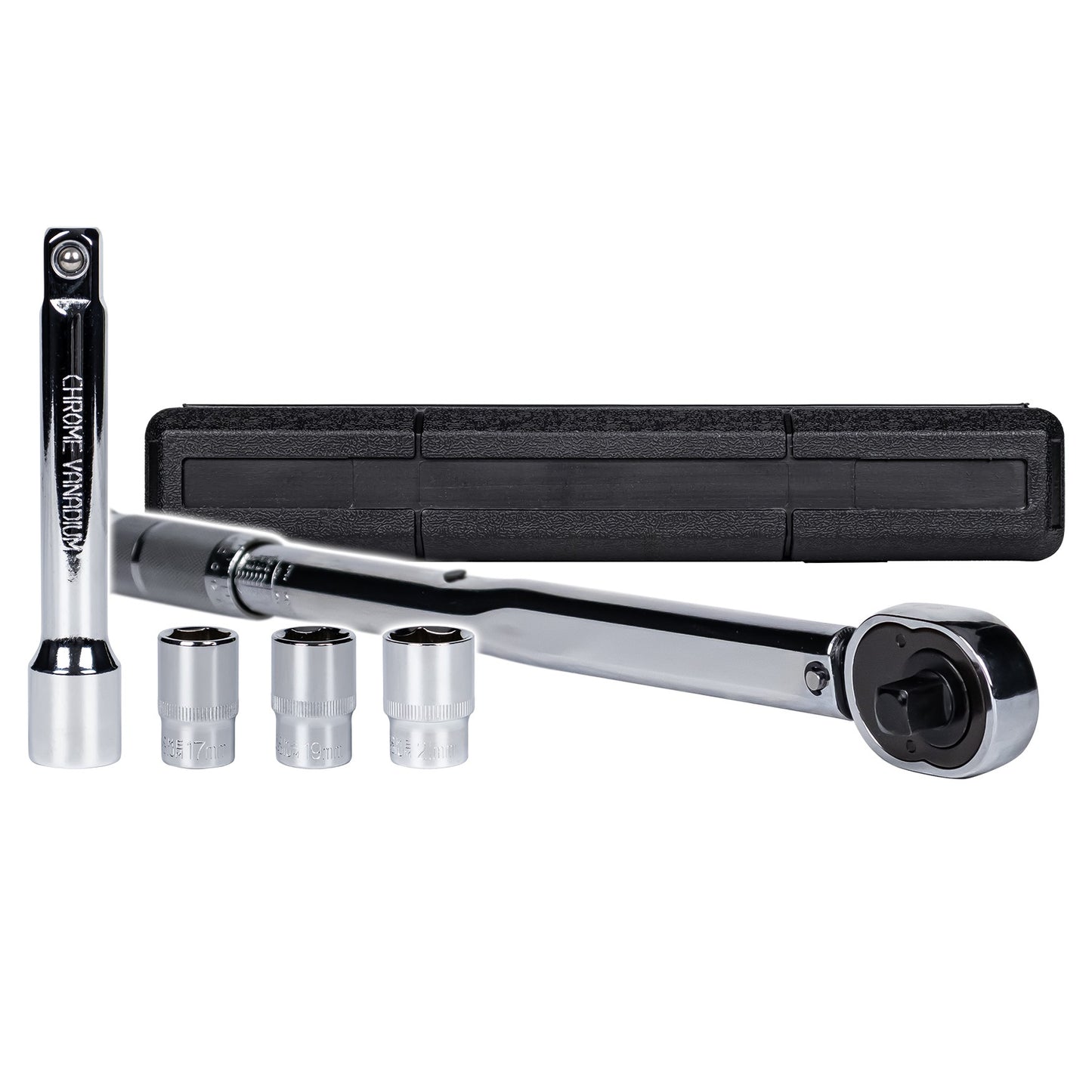 Torque wrench 28-210Nm set 1/2"