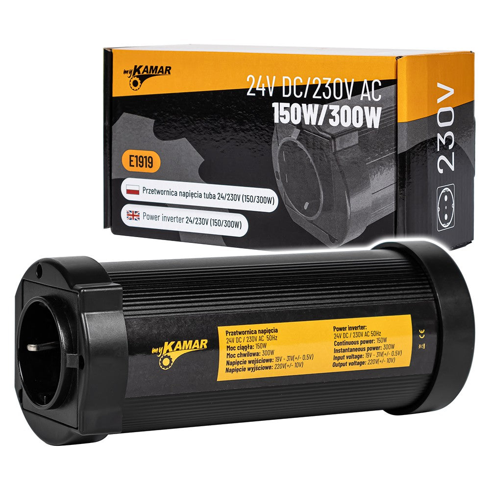 Voltage tube converter 24/230V (150/300W)